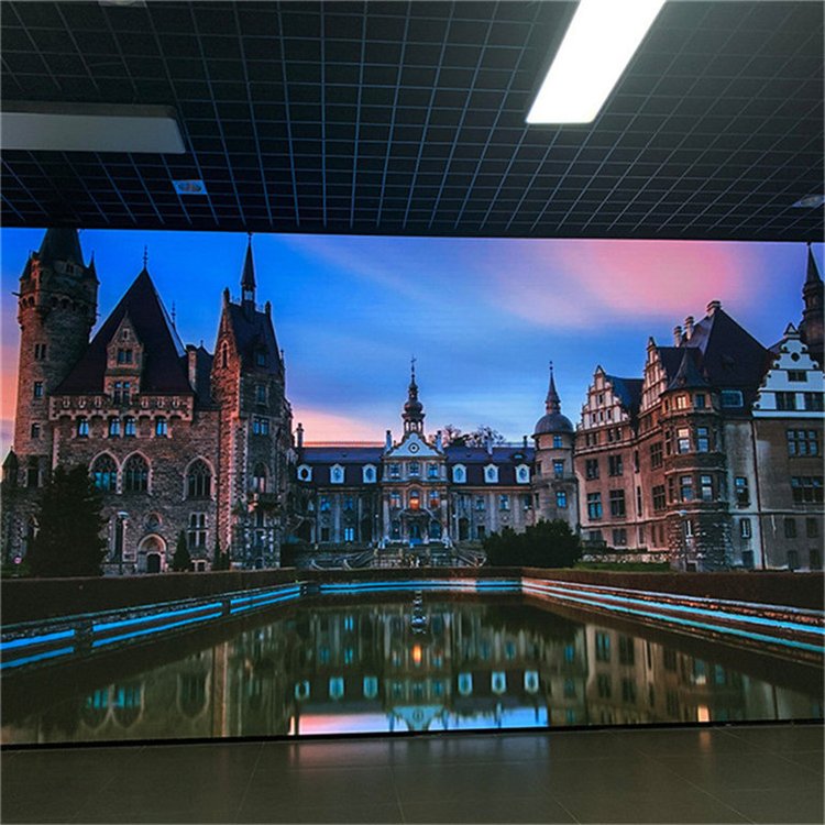 石楼室内P2.0全彩显示屏